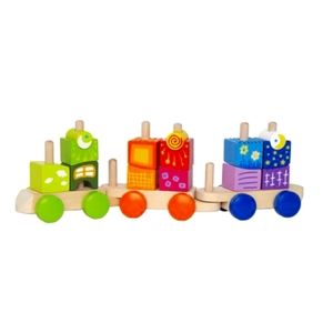 Hape Toys NWT Fantasia Blocks Train